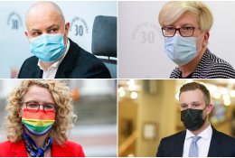 Politikų populiarumo vertinimas: I. Šimonytės kabineto bėdos ir A. Verygos šuolis