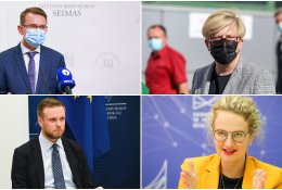 Toliau menksta visuomenės palaikymas valdantiesiems: visuomenės veikėjų reitingai