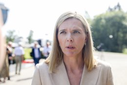 A. Bilotaitė apie fizinį barjerą pasienyje su Baltarusija: tai nebus įprasta dviem aukštais statoma koncertina