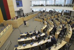 Dėl Seimo nario algos mažinimo svarų žodį tars ir etikos sargai