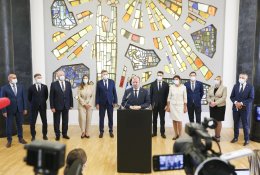 Nuo „valstiečių“ atsiskyrusi S. Skvernelio frakcija gali tapti nauja partija