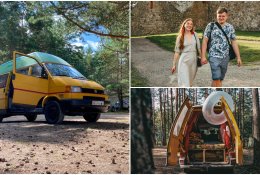 Po Lietuvą ir toliau – automobiliniu nameliu