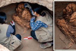 Neįprastas radinys: archeologai Peru aptiko supančiotą mumiją