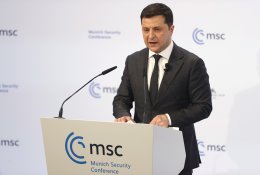 V. Zelenskis: Vakarai turėtų labiau remti Ukrainą, nes ji gina Europą nuo Rusijos