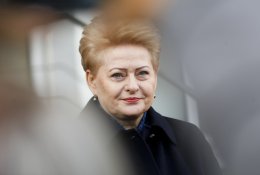 D. Grybauskaitės žinutė Rusijai: pakėlę kardą nuo jo ir nukentės