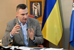 Kijevo meras V. Klyčko: sostinė nėra visiškai apsupta