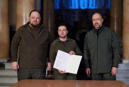 V. Zelenskis: rusų kariams duotas įsakymas ištrinti Ukrainos istoriją