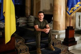 V. Zelenskis: jei Ukrainos nebeliks, Baltijos šalys bus kitos
