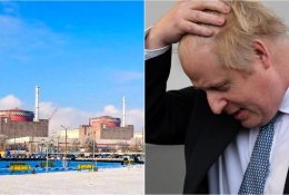 Britų premjeras: Zaporožės atominės elektrinės apšaudymas kelia pavojų visai Europai