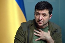 V. Zelenskis: V. Putinas nori „sunaikinti žmoniją“