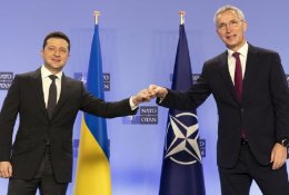 Britų premjeras: Ukraina artimiausiu metu jokiu būdu negali įstoti į NATO