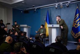 V. Zelenskis: Ukraina vis dar kontroliuoja svarbiausias sritis