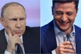V. Zelenskis pasišaipė iš V. Putino tvirtinimų, kad karas vyksta pagal planą: „Kas galėjo pritarti tokiam planui?“
