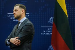 G. Landsbergis įvertino E. Macrono pareiškimus dėl Rusijos: tai mane gąsdina