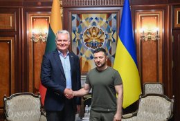 V. Zelenskis: V. Putinui negalima leisti išsaugoti savo veidą