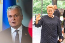 Visuomenė mato du favoritus lenktynėse dėl prezidento posto – G. Nausėdą ir D. Grybauskaitę