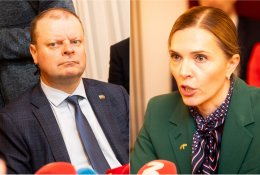 Opozicija susitiko su A. Bilotaite: ministrė ir S. Skvernelis svaidėsi kaltinimais