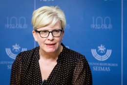 I. Šimonytė: kai kuriuos G. Landsbergiui interpeliacijoje skirtus klausimus galėtų užsiduoti sau ir pati A. Skaisgirytė
