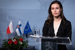 Suomijos premjerė S. Marin: karas Ukrainoje rodo, kad Europa yra nepakankamai stipri