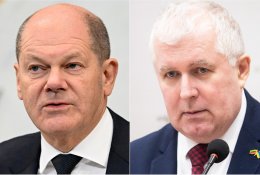 A. Anušauskas apie vokiečių sprendimą perduoti tankų Ukrainai: nuo to nusišalinti Vokietija negalėjo