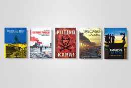 Knygų mugėje – leidiniai apie Ukrainos istoriją, Rusijos sukelto karo priežastis ir negailestingo Putino režimo įsitvirtinimą Kremliuje