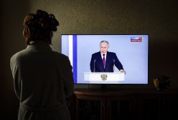 Reakcijos į V. Putino propagandinę metinę kalbą: prarado ryšį su realybe