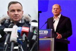 Tarp Vokietijos ir Lenkijos kyla įtampa dėl paramos Ukrainai
