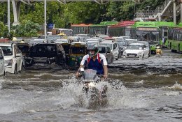 Naujajame Delyje iškrito tiek lietaus, kiek jo per vieną dieną nėra buvę 40 metų