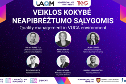 Pasaulinę kokybės dieną – konferencija apie veiklos kokybę neapibrėžtumo sąlygomis