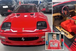 Londono policija rado prieš tris dešimtmečius pavogtą Formulės 1 piloto „Ferrari“