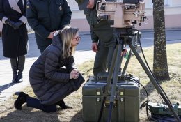 JAV ambasadorė: JAV neplanuoja atšaukti savo karinių pajėgų Europoje