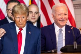 J. Bidenas pasmerkė D. Trumpą: „Pirmą kartą Amerikos istorijoje nuteistas nusikaltėlis siekia prezidento posto“