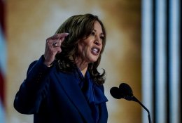 K. Harris: D. Trumpas nori nutempti JAV tiesiai į praeitį