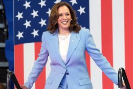 K. Harris: JAV yra pasirengusios užversti D. Trumpo puslapį