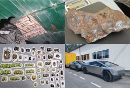 Nuo kontrabandinių cigarečių iki meteorito: ką per metus sulaikė Lietuvos muitinė