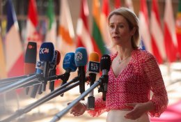 K. Kallas: ES nori griežtų JAV veiksmų prieš Rusiją, jei Ukrainoje nebus paliaubų