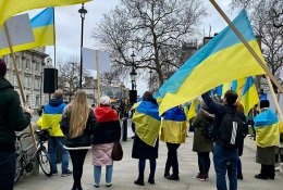 JAV akibrokštas G7 susitikime: nesutinka įtraukti „tolesnės paramos“ Ukrainai