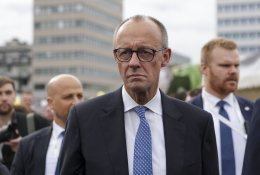 Merzas: Putinas kariauja hibridinį karą prieš Vokietiją
