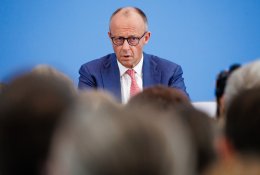 Merzas griežtai kirto MAGA: šalin rankas nuo rinkimų Europoje