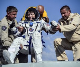 Kanados, Rusijos ir JAV astronautai saugiai grįžo į Žemę iš Tarptautinės kosminės stoties 3