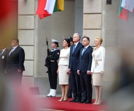 G.Nausėdos susitikimas su Lenkijos prezidentu 2