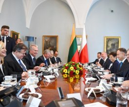 G.Nausėdos susitikimas su Lenkijos prezidentu 6