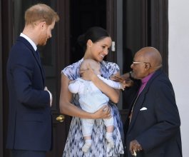 Princas Haris su žmona Meghan po ilgo laiko viešai parodė savo sūnelį Archį 2
