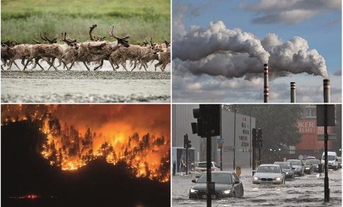 Kokie požymiai neleidžia abejoti žmogaus poveikiu mūsų planetos klimatui ir gamtai?