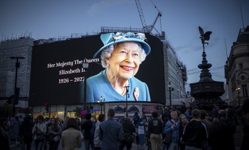 Jungtinėje Karalystėje prasideda gedulo laikotarpis dėl Elžbietos II