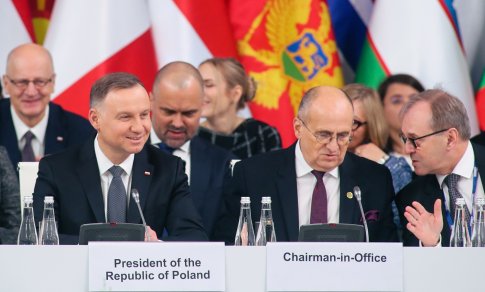 Lenkijos prezidentas: Rusija neša agresiją, karą, skurdą ir mirtį