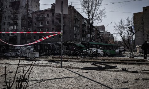 Britų žvalgyba: traukimasis iš pozicijų prie Bachmuto byloja apie problemas Rusijos armijoje