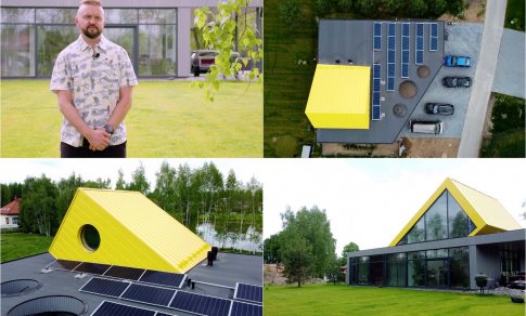 S. Stavickis-Stano žengė dar vieną žingsnį tvarumo link: namuose įsirengė saulės elektrinę