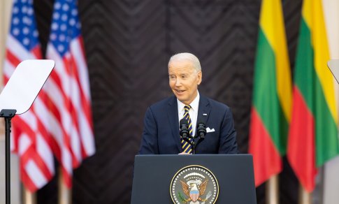 J. Bidenas: D. Trumpas nori sunaikinti Amerikos demokratiją