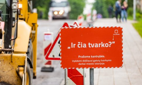 Vilniaus savivaldybė šiais metais atnaujins 120 km gatvių